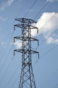 能量的转移, 供电的提供高压输电线铁塔和输电线路高压电力输电塔和输